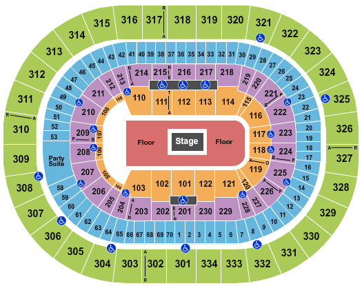 Moda Center Linkin Park Seating Chart